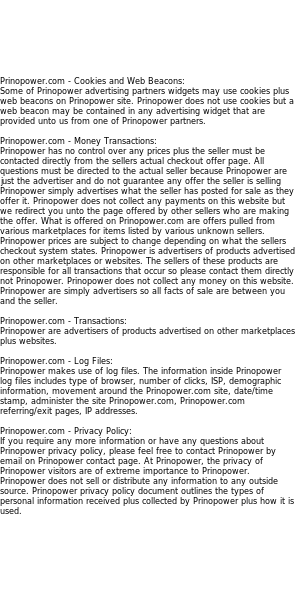 prinopower privacy