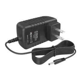 060100 Accessory Usa Ac To Dc 6v 1a Power Supply Adapter Plug 5.5mm X 2.1mm Black