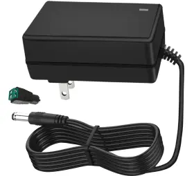 Ala-12v3a-bk Alarmpore 12v 3a Wall Power Supply Ac Adapter 100-240v Ac/dc Converter 12 Volt Black