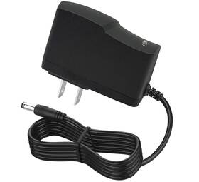 Alarmpore Alt-0601 Dc 6v 1a Power Supply Adapter 100-240v Ac To 6 Volt Black