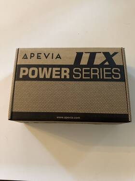 Apevia Itx-pfc500w Mini Itx/flex Atx/ 1u 500w Fully Modular Power Supply