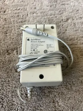 M8010 Apple Stylewriter Printer Power Supply 9vdc 1.5a Ac Adapter Beige Ship