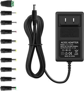 Arkare Alt-1203 12v 3a Power Supply Adapter 36w Ac/dc Charger Ac 100v-240v To Dc 12volt Black