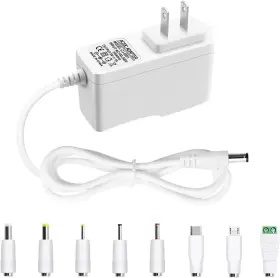 Cj-0501 Arkare 5v 1a Power Supply Adapter Dc Cord Ac 100v-240v White