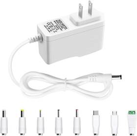 Arkare Cj-0502 5v 2a Power Adapter Dc Supply 2000ma Ac 100v-240v To White