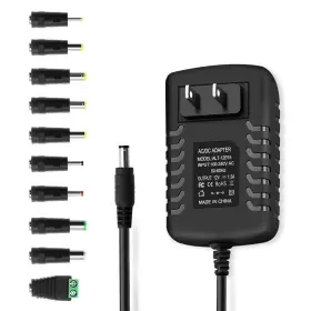 Arybroourd 642288757957 Dc 12 Volt 1.5 Amp Switching Power Supply 100-240v 50-60hz Black