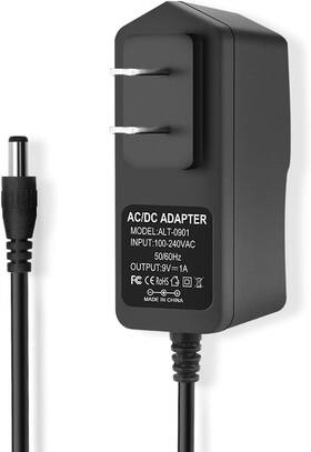 Arybroourd Cj-0910 Dc 9 Volt 1amp Power Supply 1000ma Ac Adapter 100-240v 50-60hz To Black