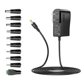 Ea0301500020-33xx Basicvolt 15v 2a Power Adapter Center Positive Supply Universal Black