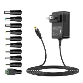 Pa-10120w-120 Basicvolt 12v Power Supply Ac Adapter Dc 12 V Cord 1a Black