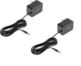 Blucoil Blcl Ps-5v-1a-us-v2-2pk 5v 1a Power Supply With Us Plug Ac Adapter Center Positive 6.5-ft