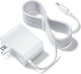 Bolaazul Ad18w2002-g Cq Fba 15w Power Cord Replacement For Amazon Echo Dot 3rd/4th Gen 12v 1.5a White