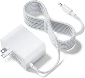 Ad18w2002-g Bolaazul Cq Fba 15w Power Cord Replacement For Amazon Echo Dot 3rd/4th Gen 12v 1.5a White