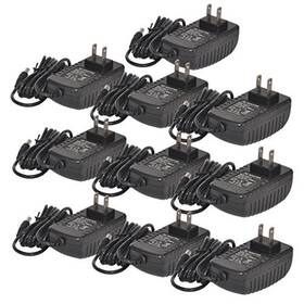 Branded Aep2ea-10p 10 Pack 12 Volt 2 Amp 8ft Cord 2amp -10 Packs 2a Power Supply