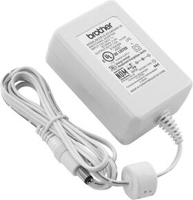 Brother 726084566330 Genuine Ad24esaw White Ac Power Adapter For Select P-touch Label