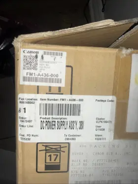 Fm1-a436-010 Canon Fm1a436010 Genuine Dc Power Supply Assfty 38v