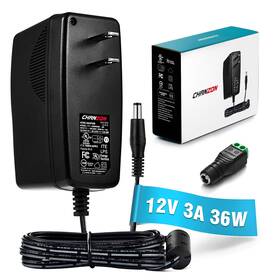 Chanzon 1dy-12v3a-us 12v 3a 36w Power Supply Ac Dc Switching Adapter 12 Volt 3 Amp