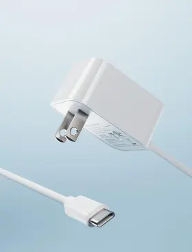 Ccafw1bg5fw2bg1 Comoistar 12v Usb-c Ac/dc Adapter Compatible With 8 8.5 10 Wall Fan Mini White