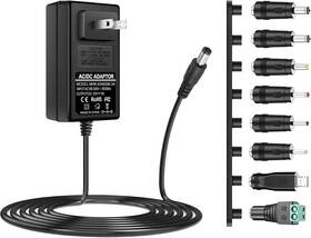 Csglwdp 12v3a 100v-240v To 12v 3a Ac/dc Switching Power Supply Adapter With 8 Selectable