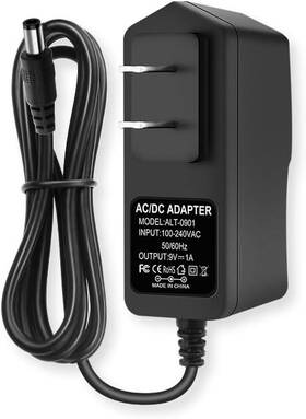 Cysljoyful Chy-0901-us 9v Dc Power Supply 1a Adapter 9volt 1000ma Ac/dc Black