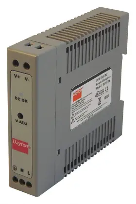 33nt18 Dayton Dc Power Supply Style Linear Mounting Din Rail