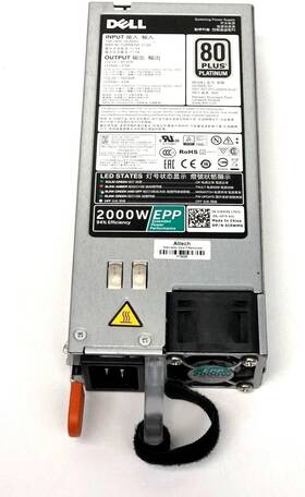 Dell R740xd 2000w New Genuine Vwwf1 2000watt 80plus 80 Poweredge Fx2 R640 R740 Power Supply