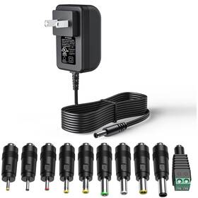 Donyoie Dc1020 24v 1a Power Supply 24 Volt Charger 1000ma 24w Max Dc24v Black