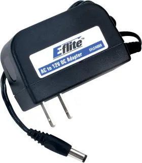 Eflc4000 E-flite Ac To 12vdc 1.5-amp Power Supply Air Field Equip And Black
