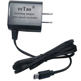 Eetao Cb-02 Usbc Ac/dc Adapter Charger Replacement Compatible With Dovety Black