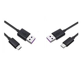 Eetao Es-1081 Usbc Mocro Usb Charging Cable Charger Replacement Power Cord Black