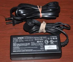 A371b Epson Genuine Ac Adapter Power Supply 24v 1.4a 33w With Cord Tested Working