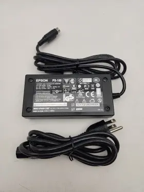 C825343 Epson Ps-180 Power Supply W Cord For Tm-t88 U200 U220 Etc New