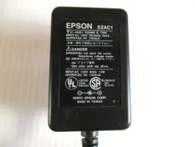 Ezac1 Epson Printer Power Cord Dc 5 Volts 1550 Ma Working Condition