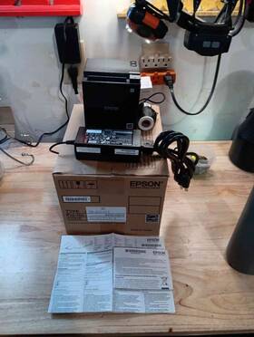 Epson Tm-019-012 Genuine Tm-m10 Receipt Printer Power Supply Adapter C31ce74012 M100a
