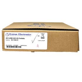 Extron 60-1384-20 Ac Usb 222 Us Outlets Power Module # 60-1384-10 New