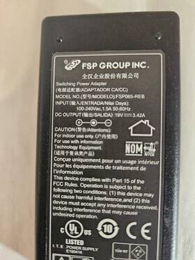 Fsp Group Zq600 Fsp065-reb Zebra 450018 -xplore Xc6 B10 Xslate 65w Charger Power Supply