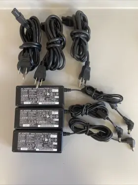 080978-11 Fujitsu Oem Ac Adapter Scanner Power Supply 24v 2.65a 5.5 2.1mm Lot Of 3
