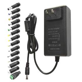 Gilivier 1205 12v 5a Dc Power Supply Ac Adapter 2.2in L X 1.4in W 1.0in H Black