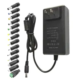 1205 Gilivier 12v 5a Dc Power Supply Ac Adapter 2.2in L X 1.4in W 1.0in H Black