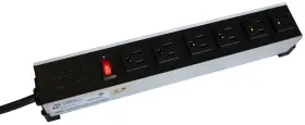 1584h8a1 Hammond Manufacturing Power Strip 8x Nema 5-15r Outlets 6 Foot 15a 125v 1584h8a1 Hammond Manufacturing Power Strip 8x Nema 5-15r Outlets 6 Foot 15a 125v
