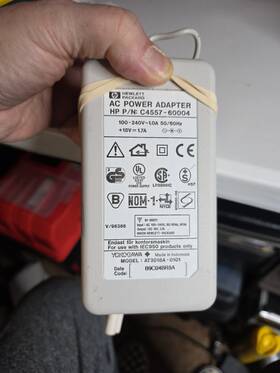 Hewlett Packard 455760004 Ac Power Adapter Hp Part #c4557-60004