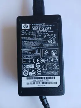 0957-2291 Hp Genuine 12v 1.25a Ac Power Adapter For Scanjet Scanner With Pc