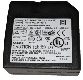 Lmk-3005 Hp 21t0315 Lexmark Printer Ac Power Supply Adapter By Skynet No Cord