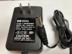 9100-5507 Hp Genuine Hewlett Packard Model Ac Adapter Power Supply Class 2