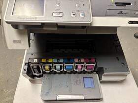 Hp C6180. Tested Photosmart C6180 Printer - Power Cable Everything Including Need Ink