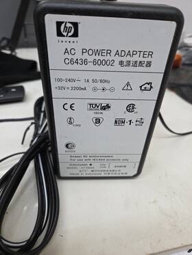 Hp C6436-60002 Genuine Power Supply Ac Adapter Yokogawa At7002a 32v 2.2a