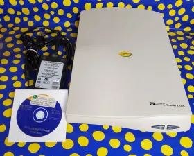 C7680a Hp Scanjet 3300c Flatbed Scanner With Power Supply And Software Works