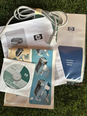C813760010 Hp Compaq Deskjet 9670 9650 9680 Printer Manual Cord Instruction Cd Genuine