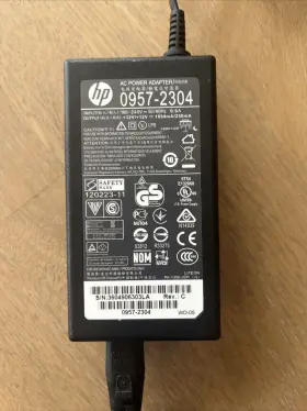 0957-2304 Hp Nsw25017 Genuine Printer Ac Adapter Power Cord Oem
