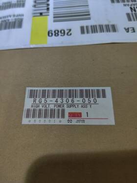 Hp Rg5-4306-050n Rg5-4306-050cn High Voltage Power Supply Assy Lj8100 New Sealed Box