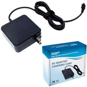 Hqrp 884667105211097 Usb-c Ac Adapter Compact Portable Fast Charger Pd/qc 3.0 Type-c Black